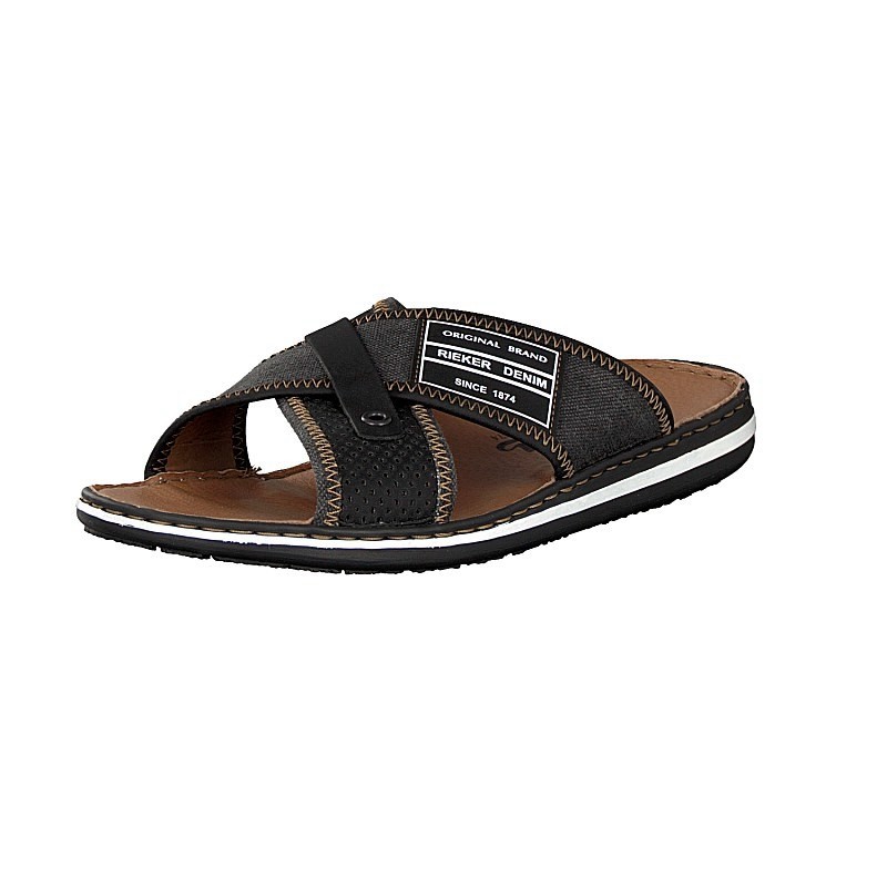 Pantufas Rieker 21064-01 Para Homem - Pretas